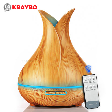 KBAYBO 400ml Essential Oil Diffuser Ultrasonic Air Humidifier